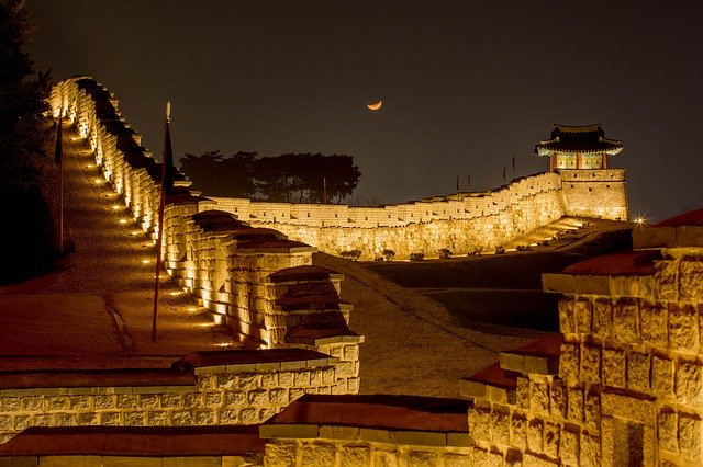 Free download Mars Suwon Hwaseong Castle -  free photo or picture to be edited with GIMP online image editor