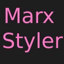 Marx Styler  screen for extension Chrome web store in OffiDocs Chromium