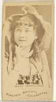 Free download Mary Severance, from the Actors and Actresses series (N45, Type 1) for Virginia Brights Cigarettes free photo or picture to be edited with GIMP online image editor