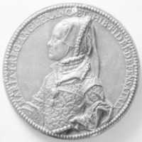 Free download Mary Tudor, Queen of England (1516-1558, r. 1553, m. 1554), Commemorating her Marriage to Philip of Spain (1527-1598, r. 1556-98) free photo or picture to be edited with GIMP online image editor