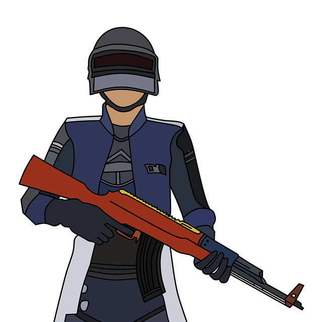 Free download Mascot Character Pubg -  free illustration to be edited with GIMP free online image editor