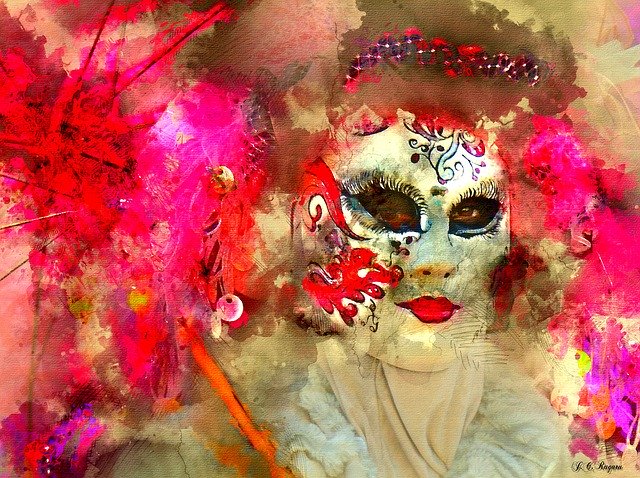 Free download Mask Venetian -  free photo or picture to be edited with GIMP online image editor