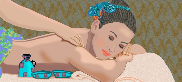 Free download Massage Beautiful Woman Health free illustration to be edited with GIMP online image editor