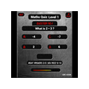 Math / Maths Quiz v2  screen for extension Chrome web store in OffiDocs Chromium