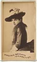 Free download Maud Mullett, from the Actors and Actresses series (N45, Type 1) for Virginia Brights Cigarettes free photo or picture to be edited with GIMP online image editor
