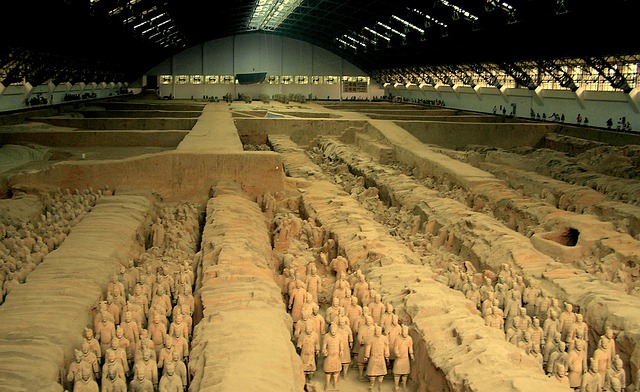 Free download mausoleum qin emperor free picture to be edited with GIMP free online image editor