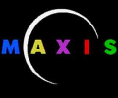 Free download Maxis Logo 1995 free photo or picture to be edited with GIMP online image editor