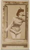 Free download May Ten Broeck, from the Actors and Actresses series (N45, Type 8) for Virginia Brights Cigarettes free photo or picture to be edited with GIMP online image editor