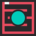 Maze Control Platform Game  screen for extension Chrome web store in OffiDocs Chromium
