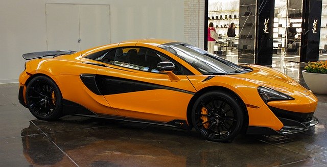 Free download Mclaren Luxury Car Shopping Mall -  free photo or picture to be edited with GIMP online image editor