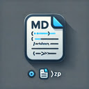 MD Code Extractor Code Blocks to Files  screen for extension Chrome web store in OffiDocs Chromium