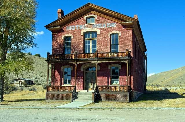 Téléchargement gratuit du modèle photo gratuit Meade Hotel Montana Usa à éditer avec l'éditeur d'images en ligne GIMP