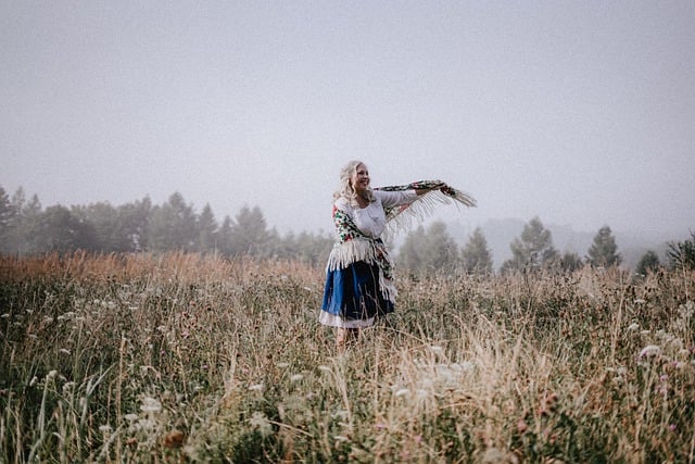 Free download meadow woman scenery folklore free picture to be edited with GIMP free online image editor