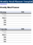 免费下载膳食计划 DOC、XLS 或 PPT 模板，可使用 LibreOffice 在线或 OpenOffice 桌面在线免费编辑