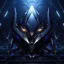 Mechanical Mask in a Futuristic Space  screen for extension Chrome web store in OffiDocs Chromium