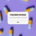 Medicine Reminder  screen for extension Chrome web store in OffiDocs Chromium