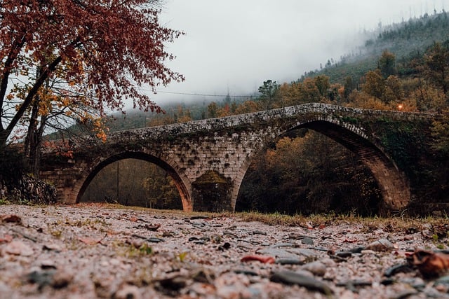 Free download medieval bridge bridge mountains free picture to be edited with GIMP free online image editor