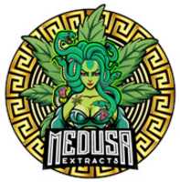 Free download Medusa Extracts Logo Gold ( 1) free photo or picture to be edited with GIMP online image editor