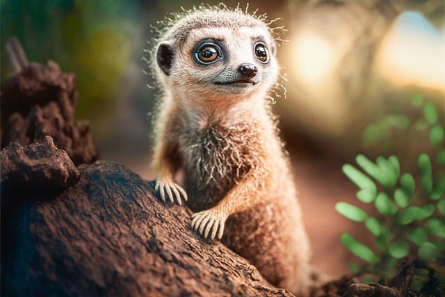 Free download meerkat animal forest ai generated free picture to be edited with GIMP free online image editor
