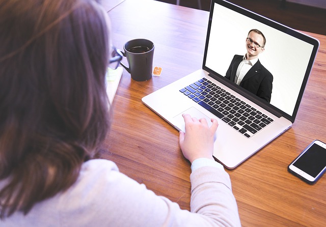 Free download meeting conference laptop interview free picture to be edited with GIMP free online image editor