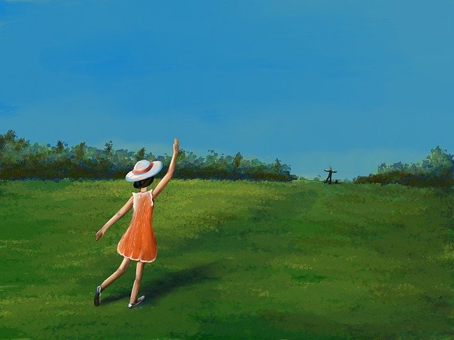 Free download Meeting Girl Waiting -  free illustration to be edited with GIMP free online image editor