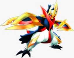 Free download Mega Empoleon Fanart free photo or picture to be edited with GIMP online image editor