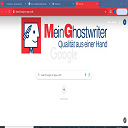 Meinghostwriter Theme  screen for extension Chrome web store in OffiDocs Chromium