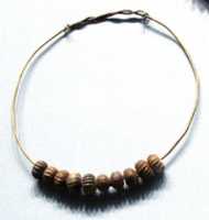 Free download Melon Beads on a gold wire free photo or picture to be edited with GIMP online image editor