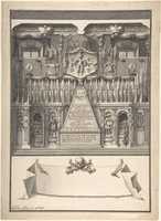 Free download Memorial Decoration for the Interior of a Building to Honor the Deceased Ernst Ludwig, 1725 free photo or picture to be edited with GIMP online image editor