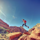 Men climbing mountains  screen for extension Chrome web store in OffiDocs Chromium