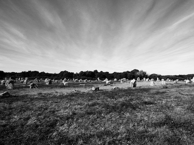 Free download Menhirs Alignments Of The -  free photo or picture to be edited with GIMP online image editor