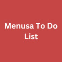 Menusa To Do List  screen for extension Chrome web store in OffiDocs Chromium