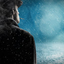 Men walking in the rain  screen for extension Chrome web store in OffiDocs Chromium