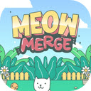 Meow Merge Game Merge cats and build your own meow home!  screen for extension Chrome web store in OffiDocs Chromium