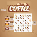 Merge Coffee Game  screen for extension Chrome web store in OffiDocs Chromium