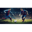 Messi and Ball  screen for extension Chrome web store in OffiDocs Chromium