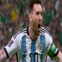 Messi in Legendary Goal Celebration Live Wallpaper  screen for extension Chrome web store in OffiDocs Chromium