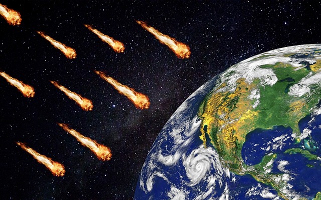 Free download Meteors Comet Apocalypse free illustration to be edited with GIMP online image editor