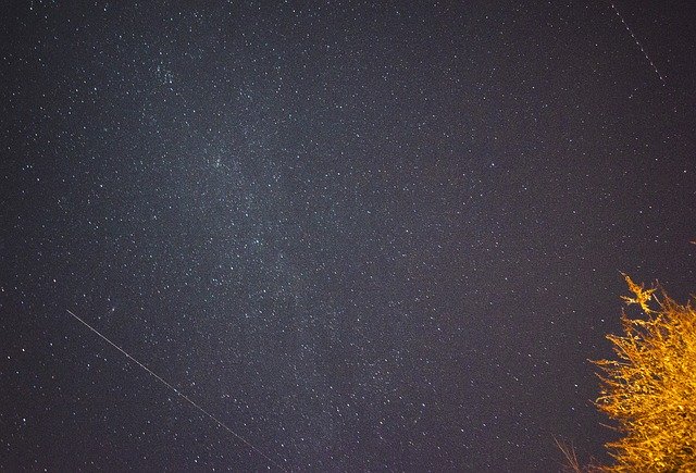 Безкоштовно завантажте Meteor Shower 2018 Milkyway - безкоштовну фотографію або малюнок для редагування в онлайн-редакторі зображень GIMP