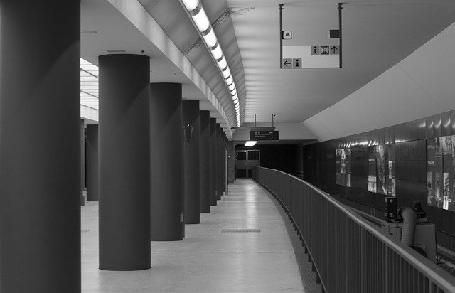 Free download metro berlin b n black and white free picture to be edited with GIMP free online image editor