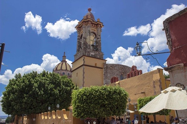 Free download Mexico Colonial City Architecture -  free photo or picture to be edited with GIMP online image editor