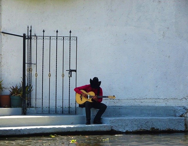 Free download Mexico Musician Guitar -  free photo or picture to be edited with GIMP online image editor