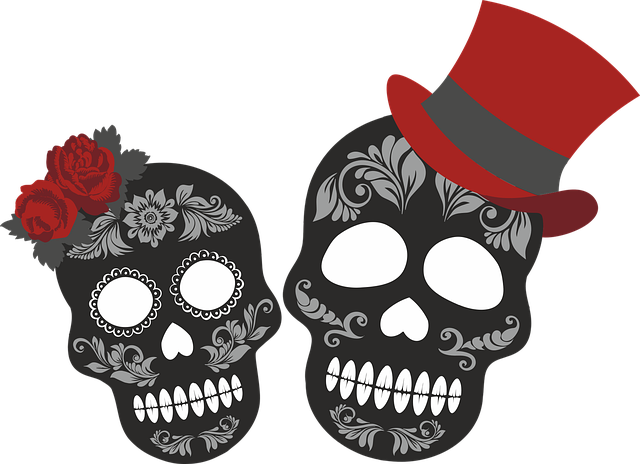 Free download Mexico Skull Death The Tradition - Free vector graphic on Pixabay free illustration to be edited with GIMP free online image editor