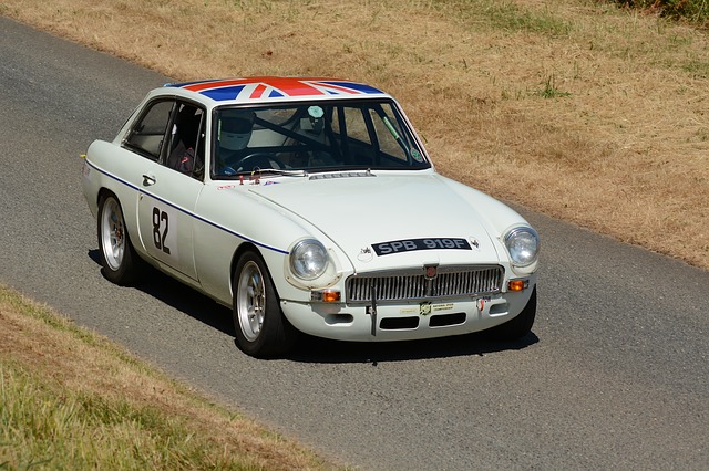Free download mg white race car competition free picture to be edited with GIMP free online image editor