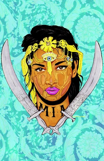 Free download Mia Artist Mitangi -  free illustration to be edited with GIMP free online image editor