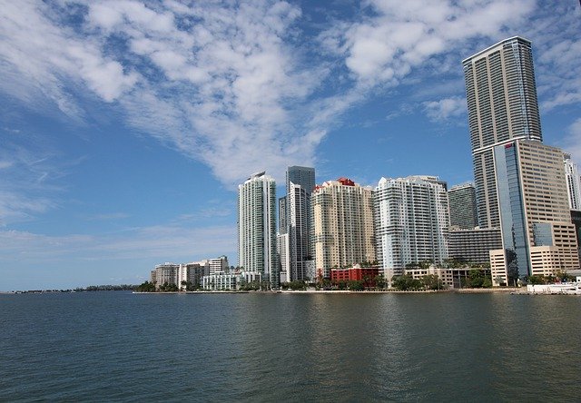 Free download Miami Brickell Key Florida -  free photo or picture to be edited with GIMP online image editor