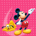 Mickey and Pluto  screen for extension Chrome web store in OffiDocs Chromium
