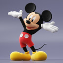 Mickey Mouse Live Theme  screen for extension Chrome web store in OffiDocs Chromium