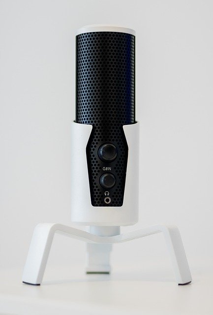 Free download microphone music podcast audio free picture to be edited with GIMP free online image editor