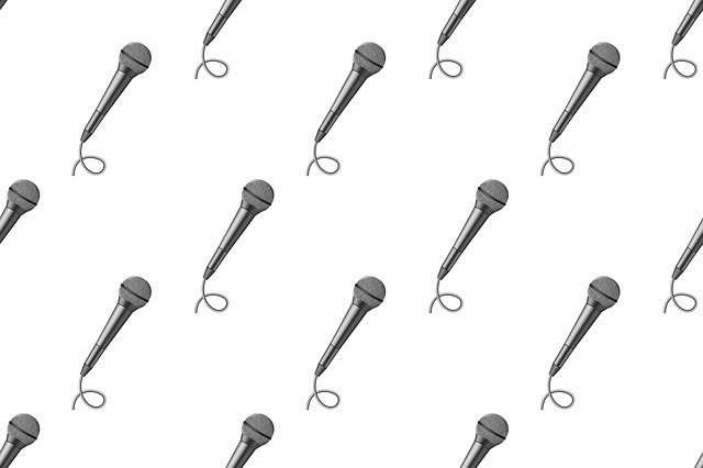 Free download Microphone Realistic Karaoke -  free illustration to be edited with GIMP free online image editor